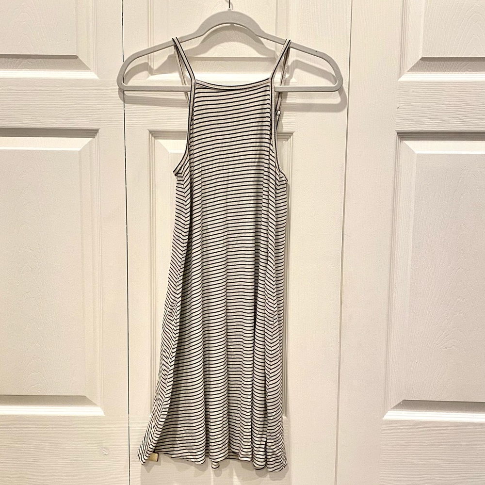 Mossimo Supply Co. Striped Dress, B&W, Medium